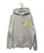 SUPREMEシュプリーム）の古着「S logo Hooded sweat shirt」｜グレー