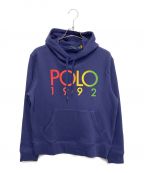 POLO RALPH LAURENポロ・ラルフローレン）の古着「POLO1992パーカー」｜ネイビー