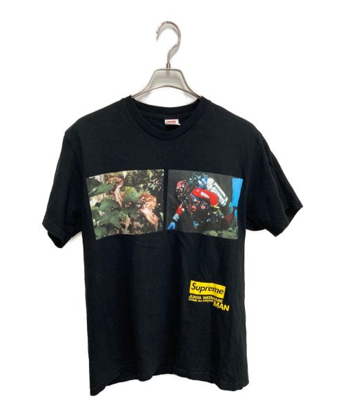 SUPREME（シュプリーム）SUPREME (シュプリーム) COMME des GARCONS JUNYA WATANABE MAN (コムデギャルソンジュンヤワタナベマン) Nature Tee ブラック サイズ:Mの古着・服飾アイテム