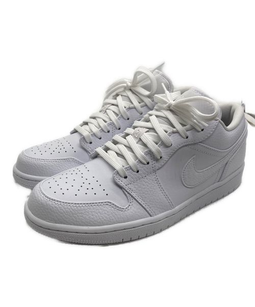 NIKE（ナイキ）NIKE (ナイキ) AIR JORDAN 1 LOW ホワイト サイズ:26.5cmの古着・服飾アイテム