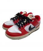 NIKEナイキ）の古着「DUNK LOW RETRO」｜レッド×ホワイト