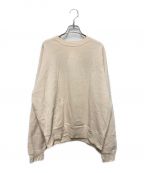 TODAYFULトゥデイフル）の古着「Flatseam Over Sweat」｜ベージュ