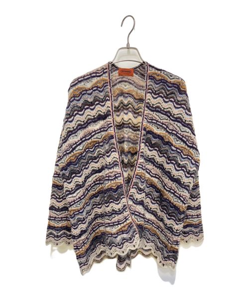 missoni（ミッソーニ）missoni (ミッソーニ) カーディガン アイボリー サイズ:42の古着・服飾アイテム