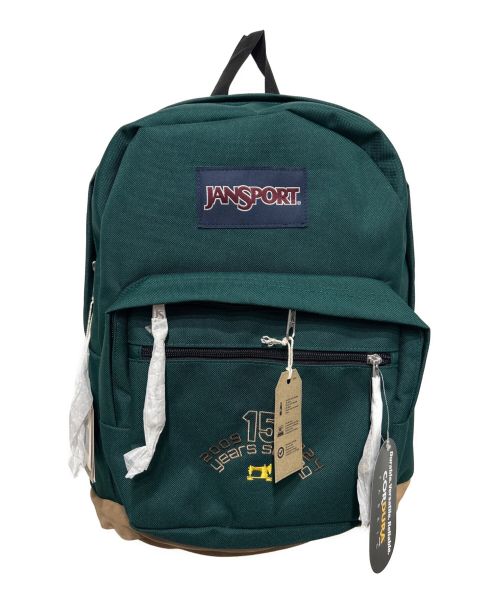 JANSPORT（ジャンスポーツ）JANSPORT (ジャンスポーツ) STABRIDGE (スタブリッジ) RIGHT PACK - the Apartment 15years edition グリーン サイズ:不明 未使用品の古着・服飾アイテム