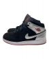 NIKE (ナイキ) NIKE AIR JORDAN 1 MID ブラック サイズ:25：5000円