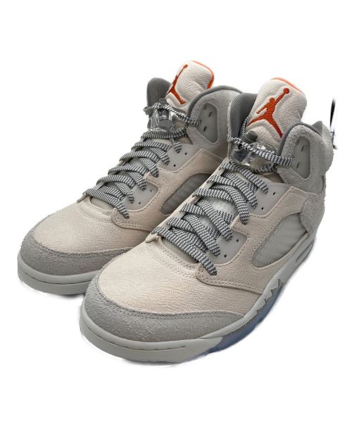 NIKE（ナイキ）NIKE (ナイキ) AIR JORDAN 5 SE CRAFT アイボリー サイズ:27の古着・服飾アイテム