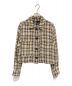 ZARA（ザラ）の古着「PATCH POCKET TEXTURED OVERSHIRT」｜ベージュ