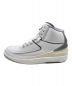 NIKE (ナイキ) AIR JORDAN 2 RETRO ホワイト×グレー サイズ:26.5 未使用品：15000円