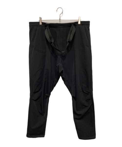 ACRONYM（アクロニウム）ACRONYM (アクロニウム) SCHOELLER DRYSKIN DRAWCORD TROUSER [WIDE FIT] ブラック サイズ:Mの古着・服飾アイテム