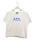 A.P.C.（アーペーセー）の古着「刺繍ロゴTシャツ」｜ホワイト