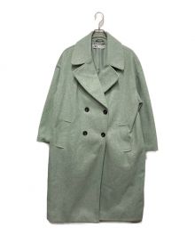 ZARA（ザラ）の古着「OVERSIZED COAT SPECIAL EDITION」｜グリーン