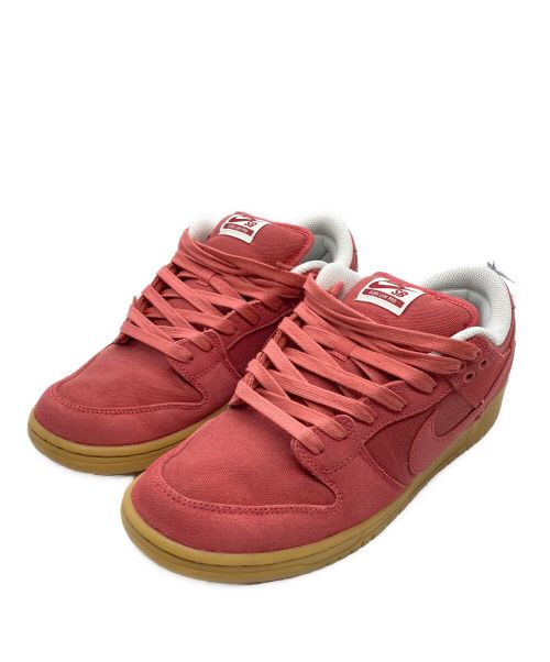 NIKE SB（ナイキエスビー）NIKE SB (ナイキエスビー) DUNK LOW PRO PRM ピンク サイズ:27.5の古着・服飾アイテム