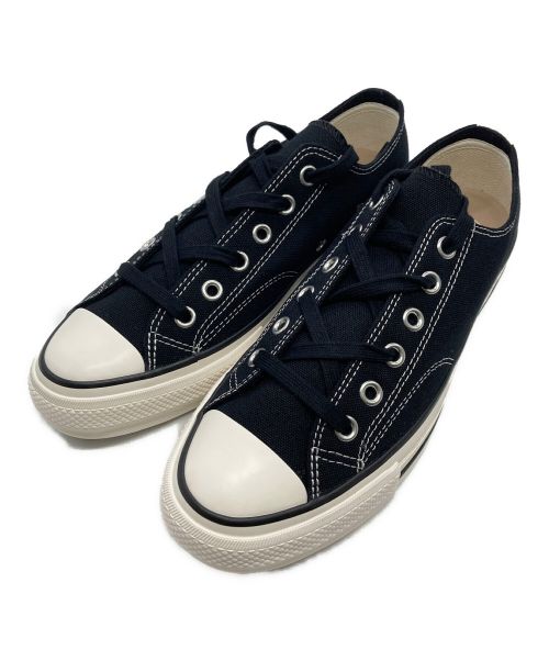 CONVERSE ADDICT（コンバース アディクト）CONVERSE ADDICT (コンバース アディクト) CHUCK TAYLOR CANVAS OX ブラック サイズ:26.5の古着・服飾アイテム