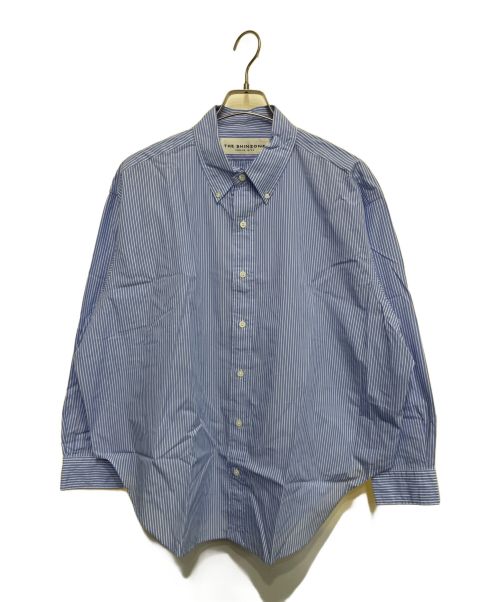 THE SHINZONE（ザ シンゾーン）THE SHINZONE (ザ シンゾーン) STRIPE DADDY SHIRT ブルー サイズ:POの古着・服飾アイテム