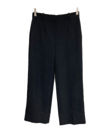 theory（セオリー）の古着「Bistretch Double 3/Wide Cuff Pants」｜ブラック