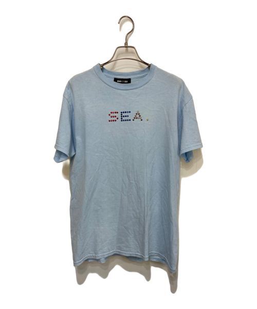 WIND AND SEA（ウィンド アンド シー）WIND AND SEA (ウィンダンシー) SOPHNET. (ソフネット) ラインストーンTシャツ ブルー サイズ:Mの古着・服飾アイテム