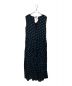 ne quittez pas (ヌキテパ) DOBBY ST PLAIN GATHER SLEEVELESS DRESS ブラック サイズ:M：10000円