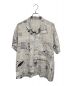 Porter Classic（ポータークラシック）の古着「MONSIEUR KURATA COTTON LINEN SHORT SLEEVE SHIRT」｜グレー