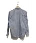 FRED PERRY (フレッドペリー) COMME des GARCONS SHIRT (コムデギャルソンシャツ) ストライプシャツ ブルー サイズ:M：10000円