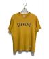 SUPREME（シュプリーム）の古着「Embroidered Logo Tee」｜イエロー