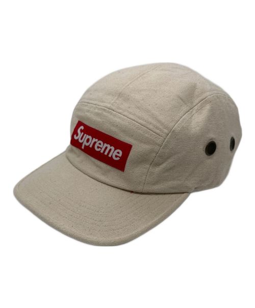 SUPREME（シュプリーム）SUPREME (シュプリーム) キャップ アイボリーの古着・服飾アイテム