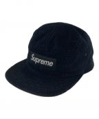 SUPREMEシュプリーム）の古着「Corduroy Camp Cap」｜ブラック