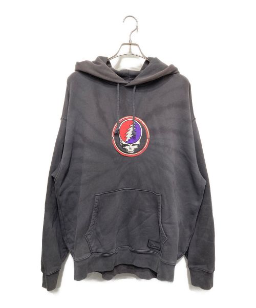 LEVI'S（リーバイス）LEVI'S (リーバイス) GRATEFUL DEAD (グレイトフル・デッド) タイダイフーディー グレー サイズ:XLの古着・服飾アイテム