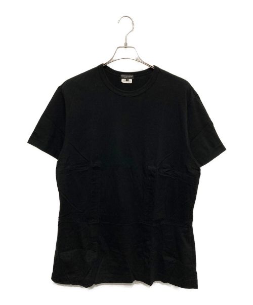 COMME des GARCONS HOMME PLUS（コムデギャルソンオムプリュス）COMME des GARCONS HOMME PLUS (コムデギャルソンオムプリュス) デザインカットソー ブラック サイズ:Lの古着・服飾アイテム