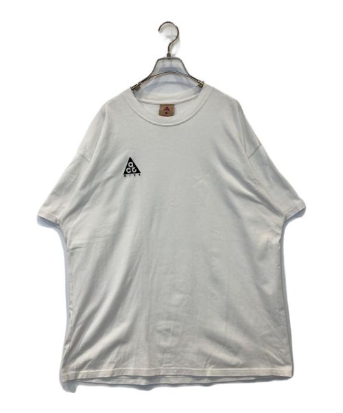 NIKE ACG（ナイキエージーシー）NIKE ACG (ナイキエージーシー) LOGO TEE ホワイト サイズ:XLの古着・服飾アイテム