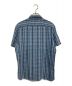 RRL (ダブルアールエル) チェックS/Sシャツ ブルー サイズ:L：8000円