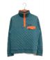 Patagonia（パタゴニア）の古着「Teal Quilt SnapT Pullover」｜ブルー