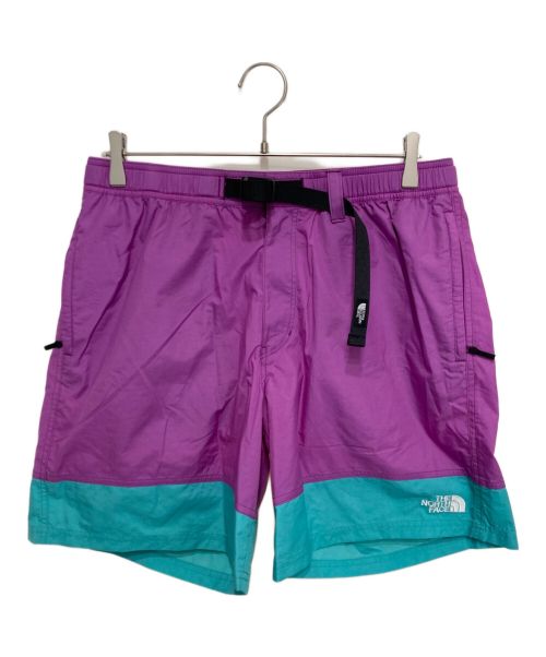 THE NORTH FACE（ザ ノース フェイス）THE NORTH FACE (ザ ノース フェイス) Nuptse Short パープル サイズ:XLの古着・服飾アイテム