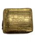 COMME des GARCONS（コムデギャルソン）の古着「2つ折り財布」｜ゴールド
