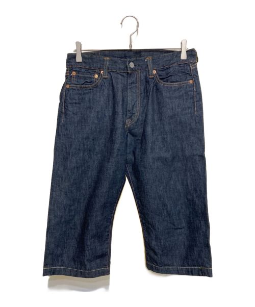 MOMOTARO JEANS（桃太郎ジーンズ）MOMOTARO JEANS (桃太郎ジーンズ) クロップドデニムパンツ インディゴ サイズ:SIZE32の古着・服飾アイテム