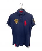 POLO RALPH LAURENポロ・ラルフローレン）の古着「ビッグポニーポロシャツ」｜ネイビー