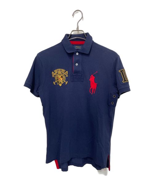 POLO RALPH LAUREN（ポロ・ラルフローレン）POLO RALPH LAUREN (ポロ・ラルフローレン) ビッグポニーポロシャツ ネイビー サイズ:Sの古着・服飾アイテム