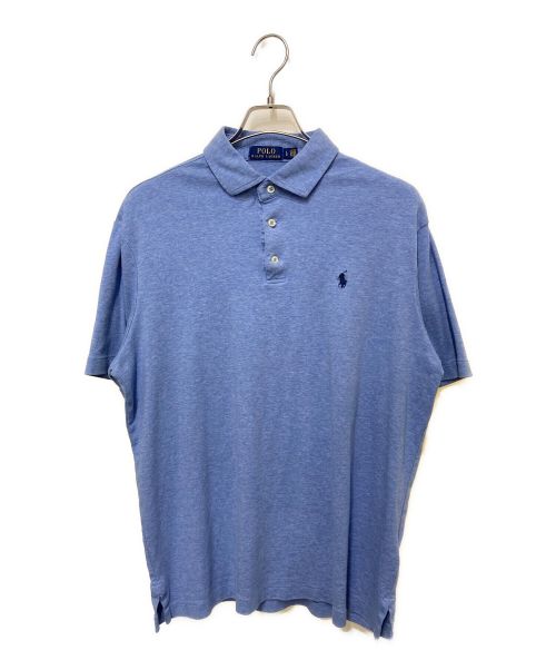 POLO RALPH LAUREN（ポロ・ラルフローレン）POLO RALPH LAUREN (ポロ・ラルフローレン) ポロシャツ スカイブルー サイズ:Lの古着・服飾アイテム