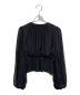 HER LIP TO (ハーリップトゥ) Prospect Chiffon Blouse ブラック サイズ:S：9000円