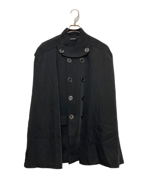 ADRER（アドラー）ADRER (アドラー) cape sleeve jacket ブラック サイズ:Lの古着・服飾アイテム