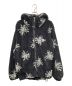 WIND AND SEA（ウィンダンシー）の古着「WDS PALM TREE (PATTERN) FLEECE PARKA」｜ブラック