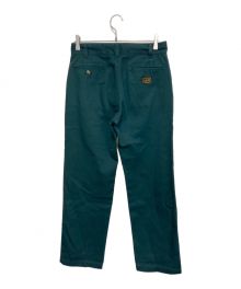 CALEE（キャリー）の古着「TWILL CHINO PANTS」｜グリーン