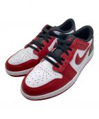 NIKEナイキ）の古着「Air Jordan １ Low FlyEaseエアジョーダン1 ロー フライイーズ」｜ホワイト×レッド