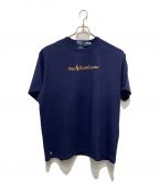 POLO RALPH LAUREN×BEAMSポロ・ラルフローレン×ビームス）の古着「ゴールドロゴビッグTEE」｜ネイビー