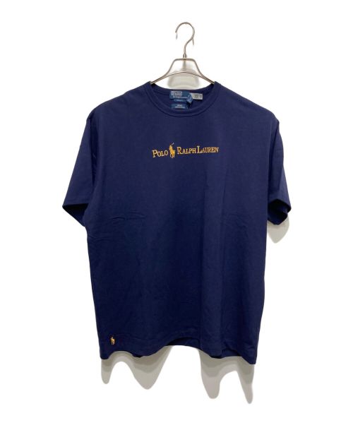 POLO RALPH LAUREN（ポロ・ラルフローレン）POLO RALPH LAUREN (ポロ・ラルフローレン) BEAMS (ビームス) ゴールドロゴビッグTEE ネイビー サイズ:XL 未使用品の古着・服飾アイテム