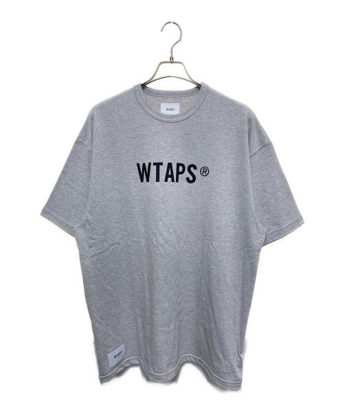 WTAPS（ダブルタップス）WTAPS (ダブルタップス) SIGN / SS / COTTON. TSSC アッシュグレー サイズ:XLの古着・服飾アイテム