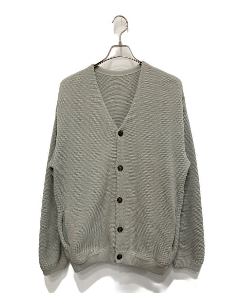 crepuscule（クレプスキュール）crepuscule (クレプスキュール) Moss Stitch Cardigan グレー サイズ:1の古着・服飾アイテム