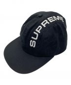 SUPREMEシュプリーム）の古着「Stripe 6 Panel Cap」｜ブラック