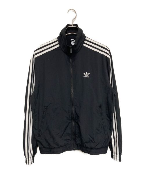 adidas（アディダス）adidas (アディダス) アディカラー ウーブン ファイヤーバード トラックトップ ブラック サイズ:Mの古着・服飾アイテム