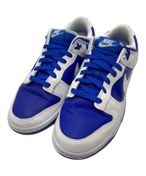 NIKE（ナイキ）NIKE (ナイキ) NIKE DUNK LOW RETRO RACER ホワイト×ブルー サイズ:27の古着・服飾アイテム