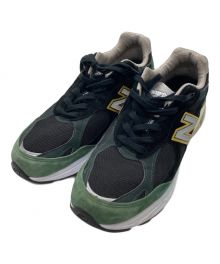 NEW BALANCE（ニューバランス）の古着「ローカットスニーカー / M990CP3」｜ブラック×グリーン